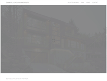 Tablet Screenshot of gsarchitects.net